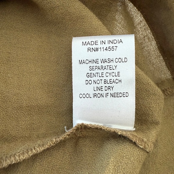 T H M L Women's NWT Embroidered Top size M - Picture 10 of 10